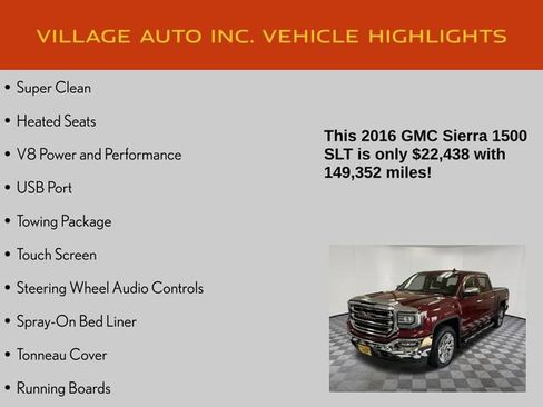 Used 2016 GMC Sierra 1500 SLT image 7
