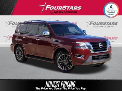 Used 2023 Nissan Armada Platinum w/ Captain's Chairs Package