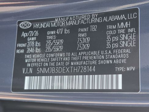New 2026 Hyundai Tucson SEL FWD image 35
