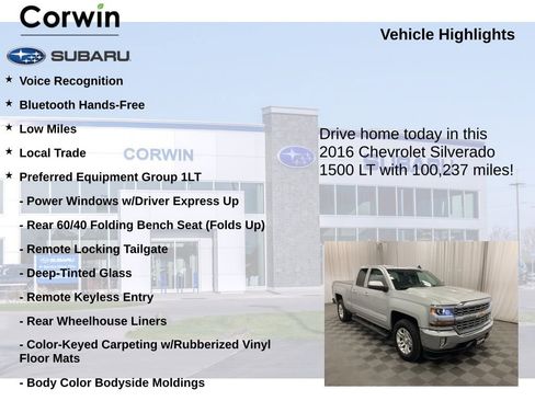 Used 2016 Chevrolet Silverado 1500 LT w/ All Star Edition image 6