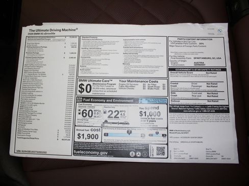 New 2026 BMW X5 xDrive50e w/ Climate Comfort Package image 21