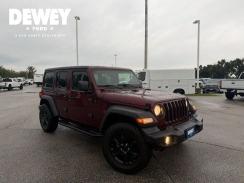 Used 2021 Jeep Wrangler Unlimited Sport AWD/4WD image 1