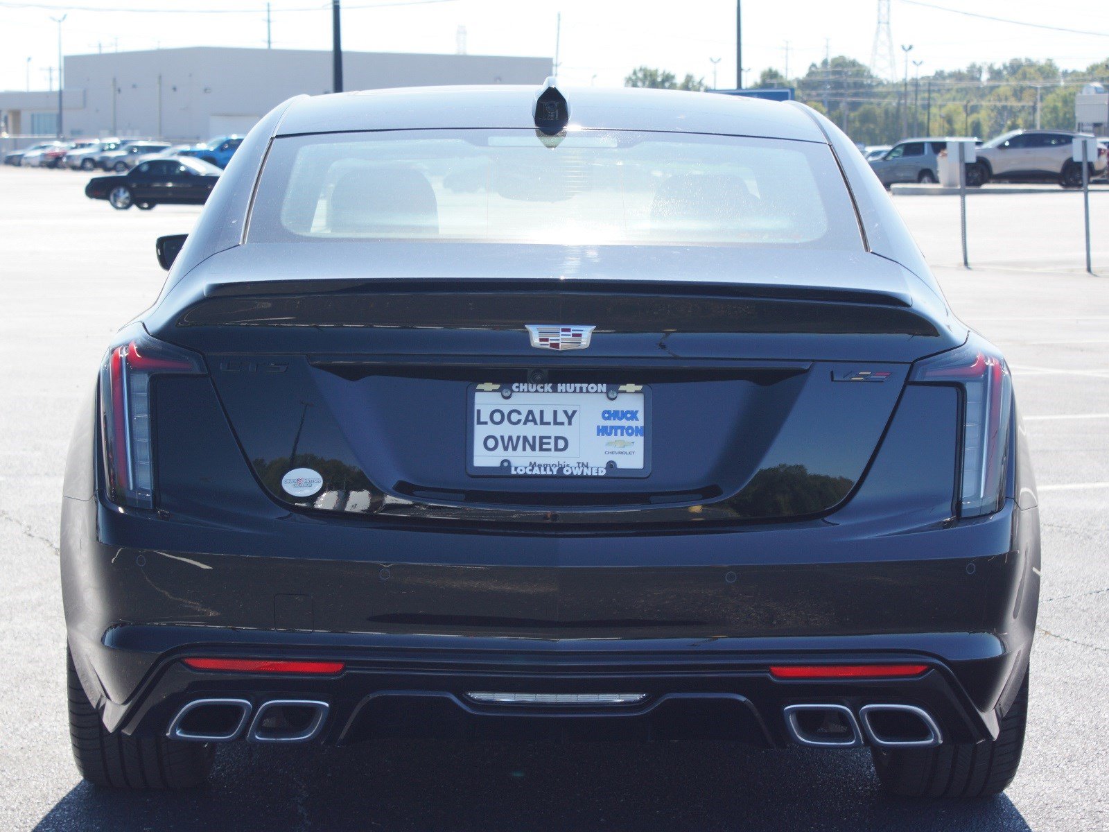 Used 2025 Cadillac CT5 V w/ LPO, ONYX Package RWD image 3