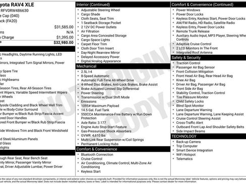 Used 2024 Toyota RAV4 XLE image 3