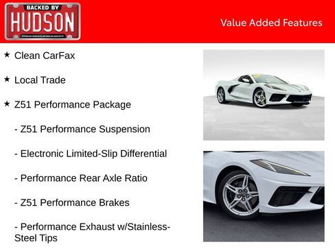 Used 2023 Chevrolet Corvette Stingray w/ Z51 Performance Package image 3
