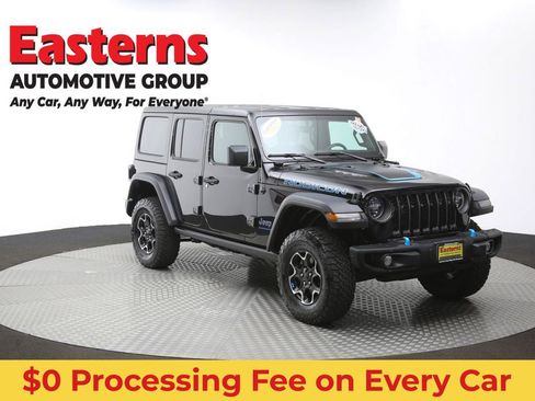 Used 2023 Jeep Wrangler Unlimited Rubicon 4xe w/ Steel Bumper Group AWD/4WD image 53