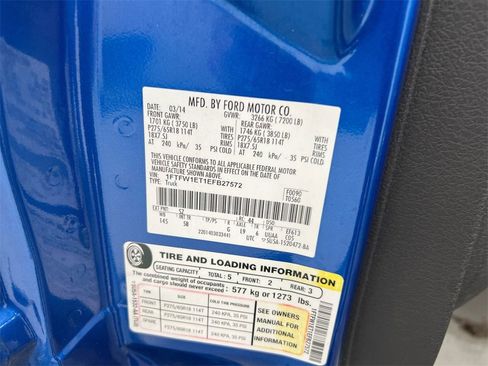 Used 2014 Ford F150 FX4 w/ Equipment Group 402A Luxury image 27