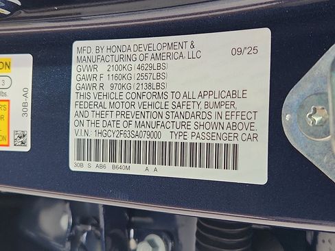 New 2025 Honda Accord EX-L image 17