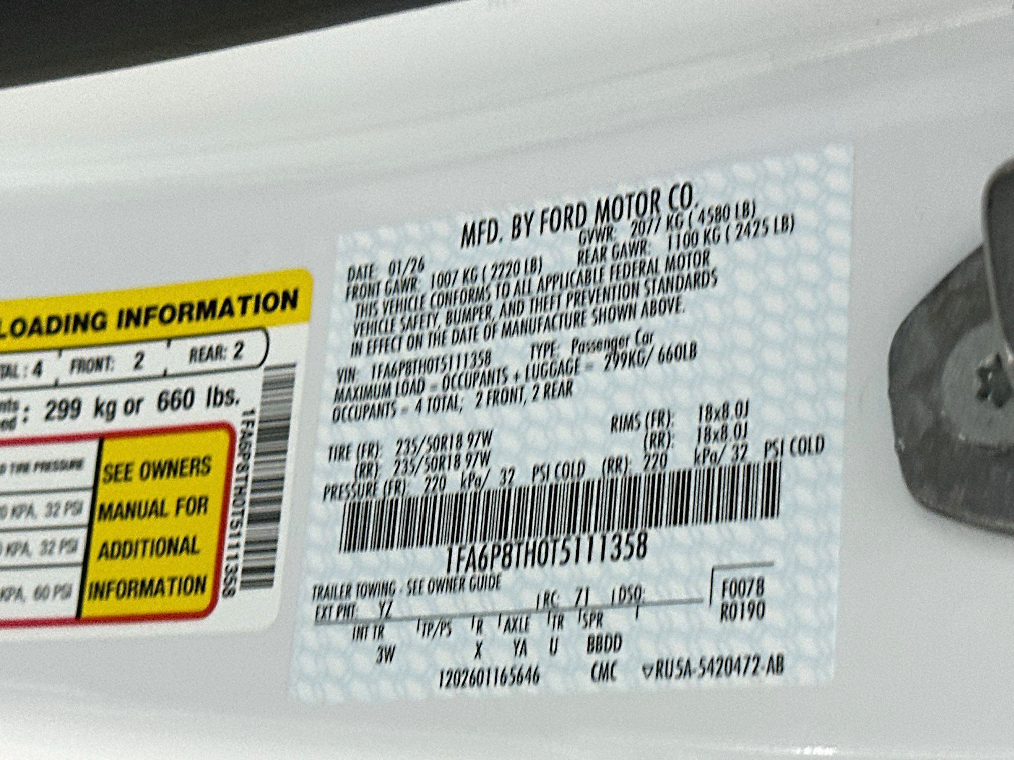 Used 2026 Ford Mustang Premium RWD image 12