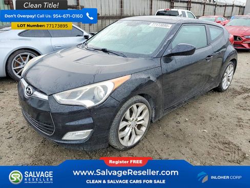 Used 2012 Hyundai Veloster w/ Style Pkg image 1