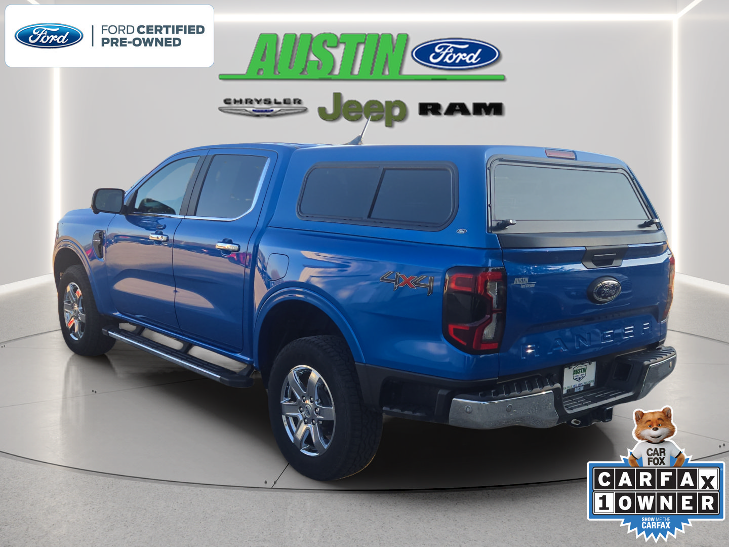 Certified 2024 Ford Ranger Lariat w/ Trailer Tow Package AWD/4WD image 3