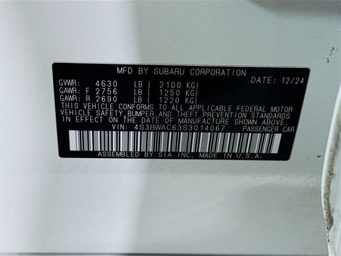 Certified 2025 Subaru Legacy Premium image 34