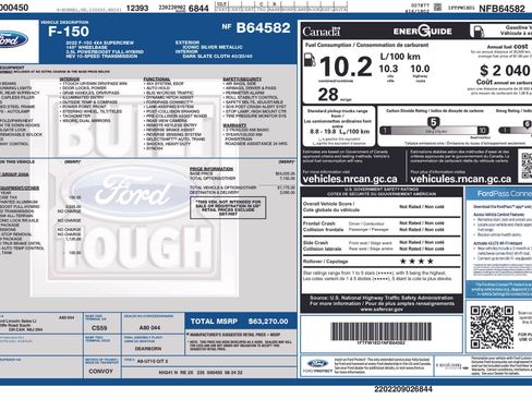 Used 2022 Ford F150 XLT w/ Trailer Tow Package AWD/4WD image 4
