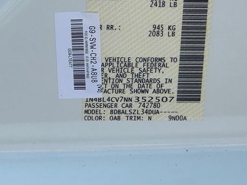 Used 2022 Nissan Altima 2.5 SR FWD image 39