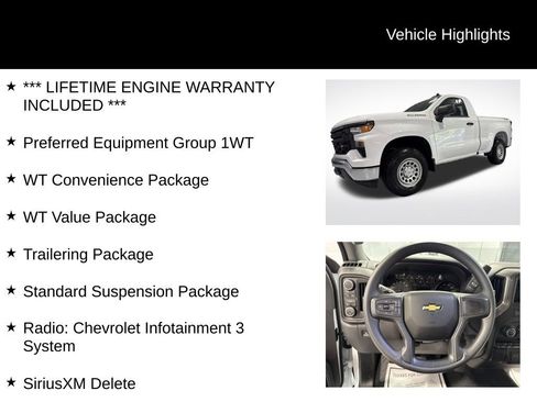 New 2025 Chevrolet Silverado 1500 W/T w/ WT Value Package image 2