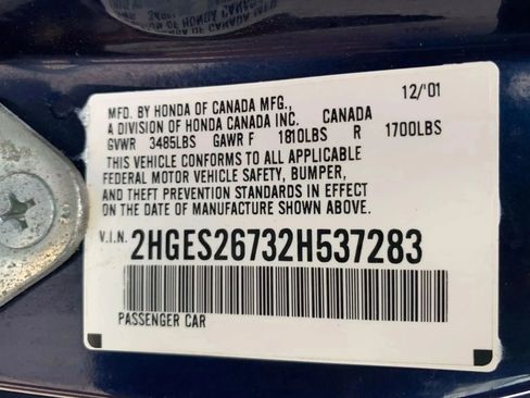 Used 2002 Honda Civic EX image 28