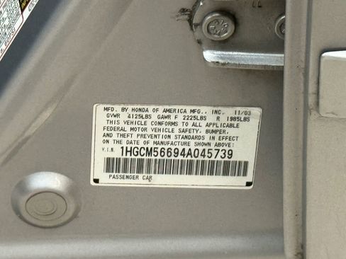 Used 2004 Honda Accord EX image 36