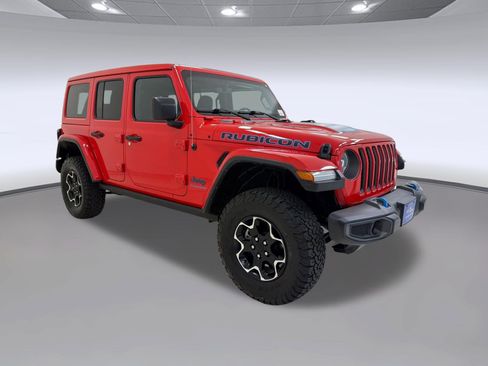 Used 2023 Jeep Wrangler Unlimited Rubicon 4xe w/ Cold Weather Group AWD/4WD image 7