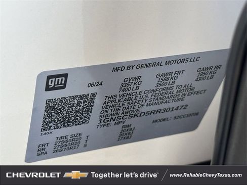 Used 2024 Chevrolet Tahoe Premier w/ Premium Package RWD image 27