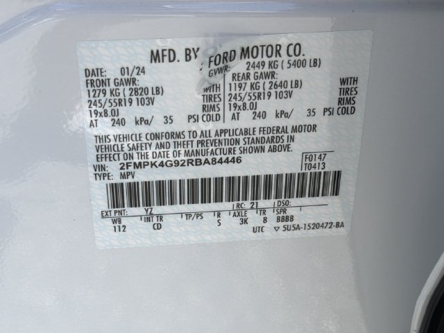 Used 2024 Ford Edge SE w/ Black Appearance Package AWD/4WD image 32