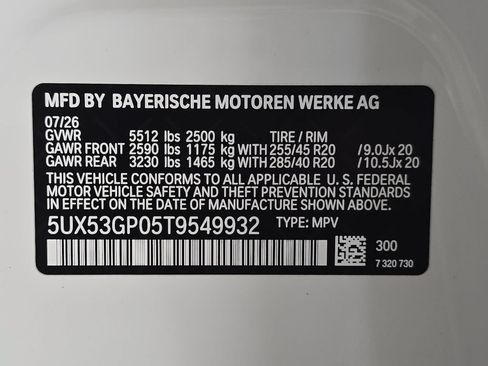 New 2026 BMW X3 xDrive30i w/ M Sport Package AWD/4WD image 23