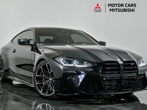Used 2021 BMW M4 Competition w/ Executive Package RWD image 1