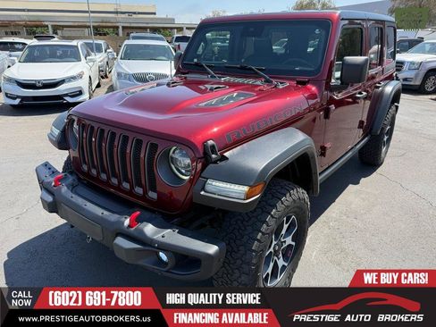 Used 2021 Jeep Wrangler Unlimited Rubicon AWD/4WD image 1