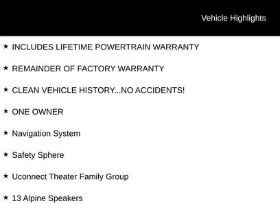 Used 2025 Chrysler Pacifica Select w/ Uconnect Theater Family Group