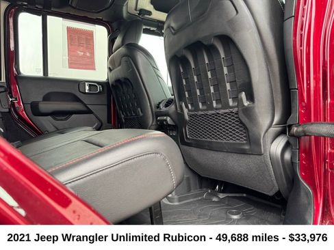 Used 2021 Jeep Wrangler Unlimited Rubicon image 29