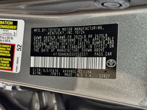 Used 2025 Toyota Camry SE w/ Convenience Package FWD image 40