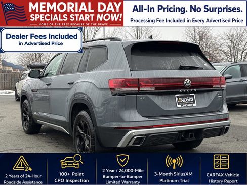 Certified 2025 Volkswagen Atlas Peak Edition SE AWD/4WD image 5