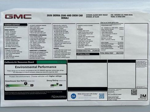 New 2026 GMC Sierra 2500 Denali w/ Denali Reserve Package image 21