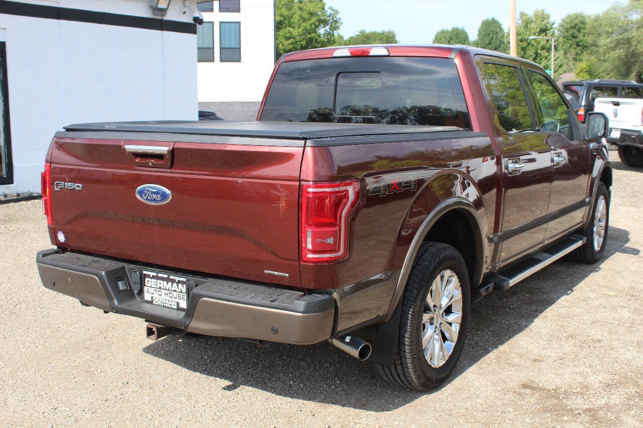 Used 2015 Ford F150 Lariat AWD/4WD image 5