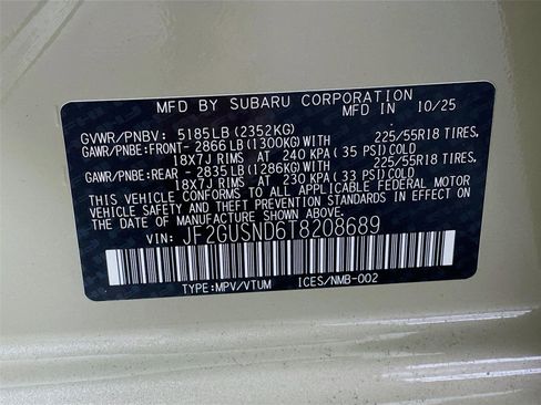 New 2026 Subaru Crosstrek 2.5i Limited image 23