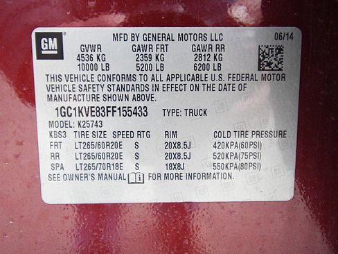 Used 2015 Chevrolet Silverado 2500 LT w/ LT Convenience Package image 30