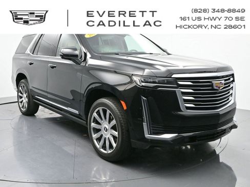 Used 2021 Cadillac Escalade Premium Luxury Platinum w/ Heavy-Duty Trailer Package image 1