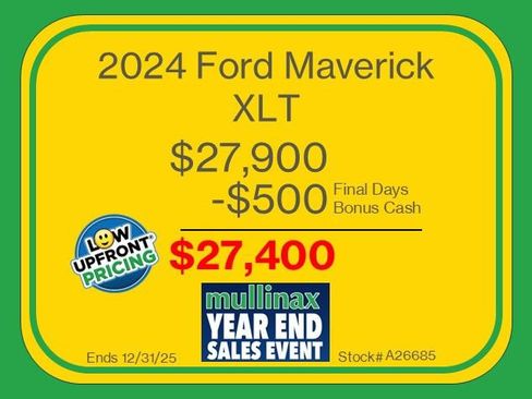 Used 2024 Ford Maverick XLT w/ XLT Luxury Package image 3
