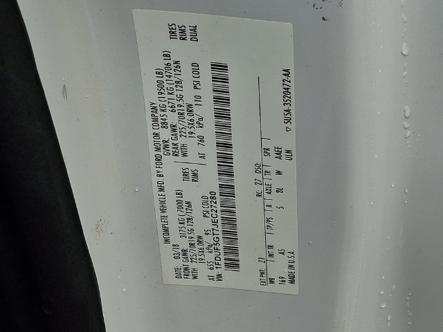 Used 2018 Ford F550 2WD Regular Cab Super Duty image 26