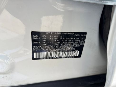 Used 2024 Subaru Outback Onyx Edition AWD/4WD image 31