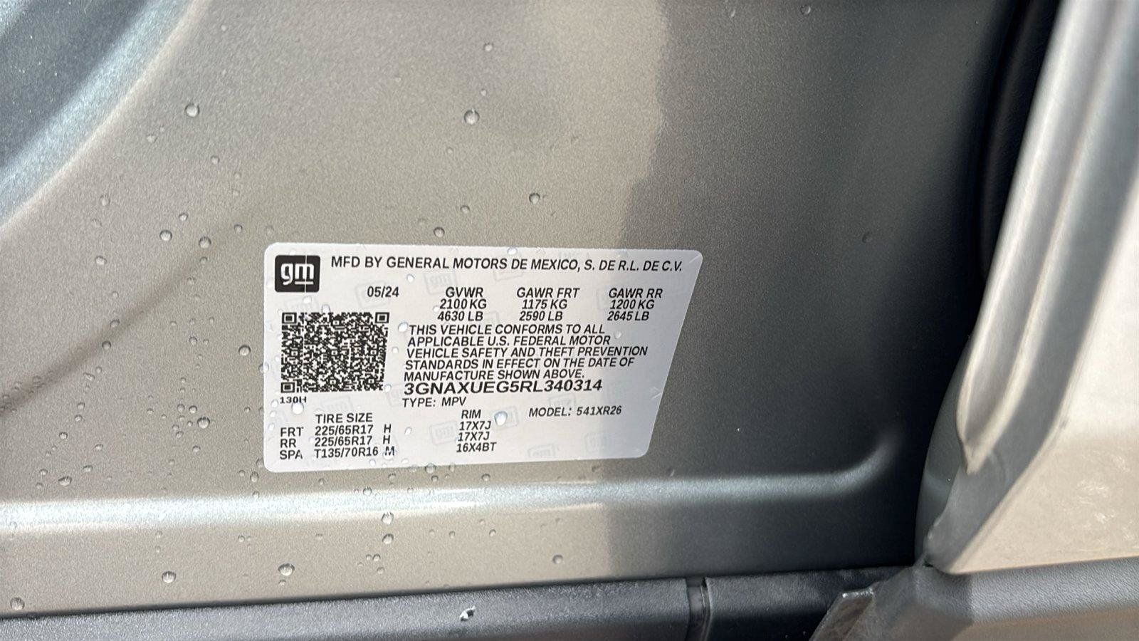 Certified 2024 Chevrolet Equinox LT AWD/4WD image 14