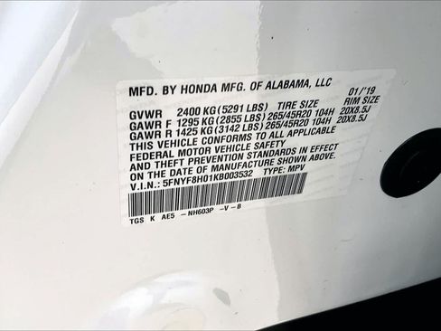 Used 2019 Honda Passport Elite image 35