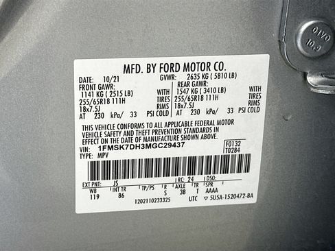 Used 2021 Ford Explorer XLT RWD image 32