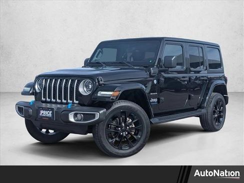 Used 2023 Jeep Wrangler Sahara w/ Cold Weather Group image 1