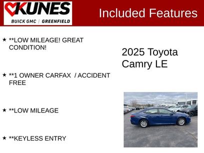 Used 2025 Toyota Camry LE