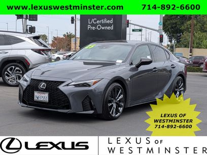 Certified 2025 Lexus IS 350 F Sport w/ Navigation Package