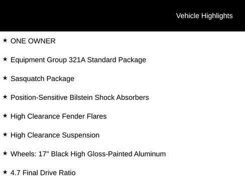 Used 2023 Ford Bronco Black Diamond w/ Sasquatch Package AWD/4WD image 5
