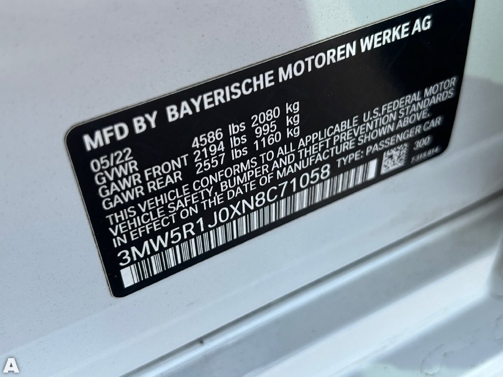 Used 2022 BMW 330i Sedan w/ M Sport Package RWD image 33