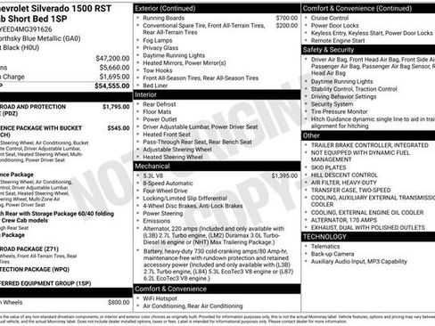 Used 2021 Chevrolet Silverado 1500 RST AWD/4WD image 23