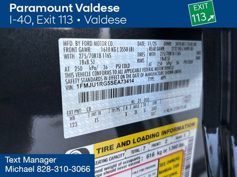 New 2025 Ford Expedition Tremor image 30