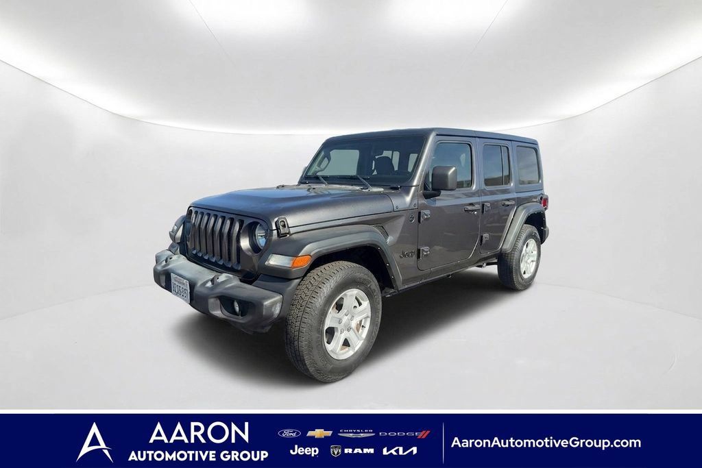 Used 2021 Jeep Wrangler Unlimited Sport AWD/4WD image 1